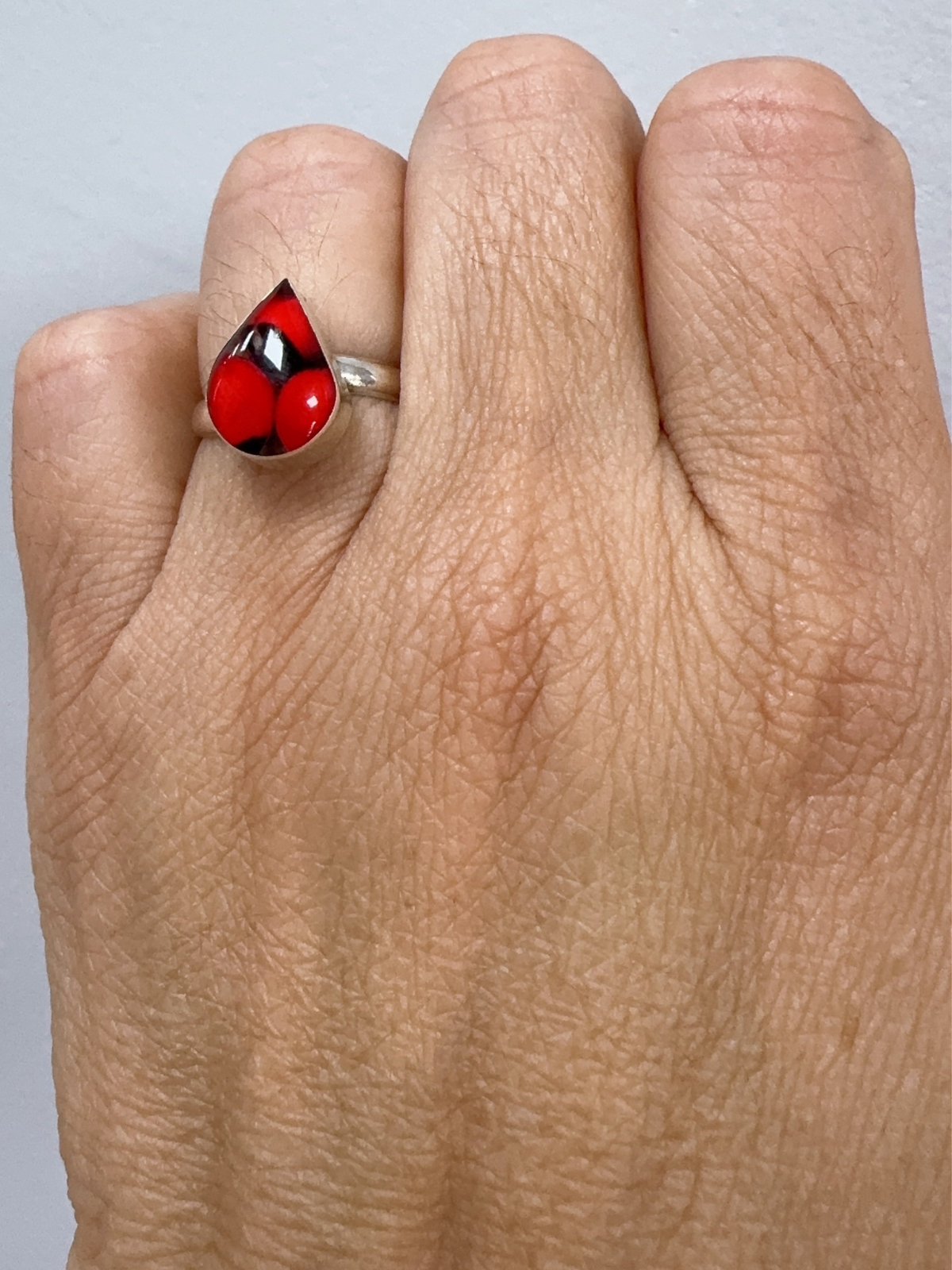 Huayruro Seeds Fashion Ring Adjustable