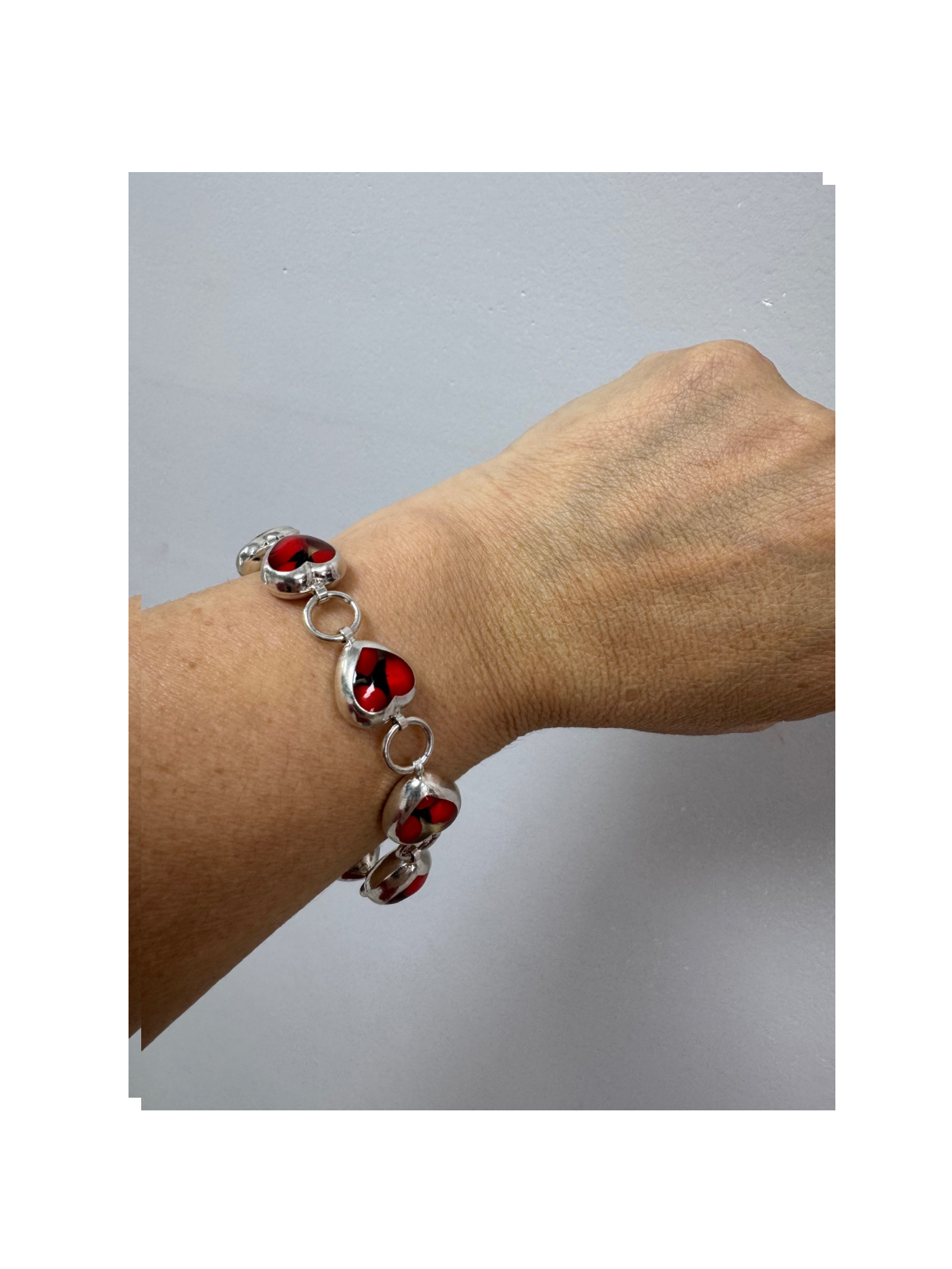 Heart & Huayruro Bracelet