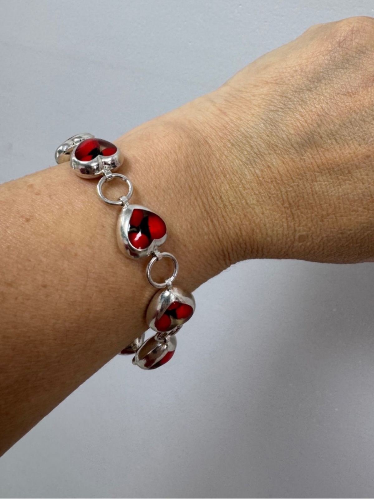 Heart & Huayruro Bracelet