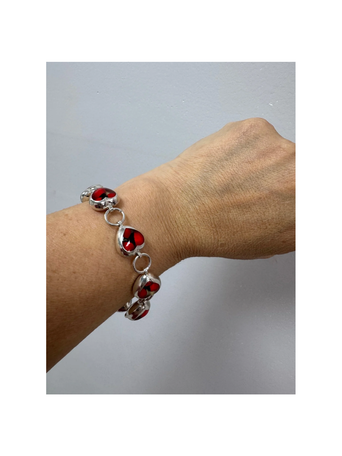 Heart & Huayruro Bracelet